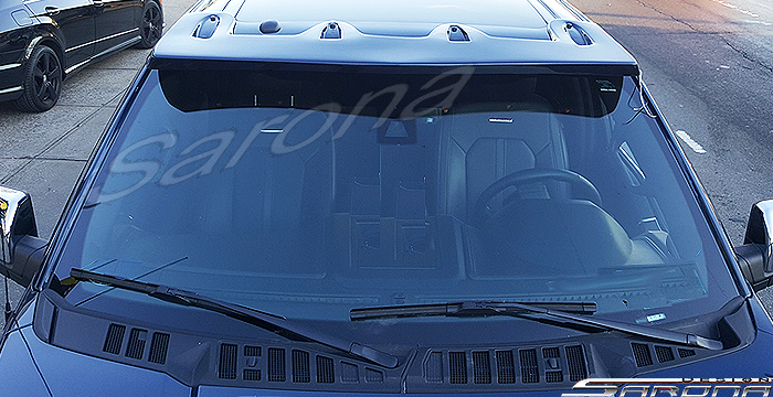 Custom Ford F-350  Truck Sun Visor (1999 - 2017) - $390.00 (Part #FD-024-SV)